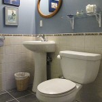 Blue Bathroom at the Hidden Valley Bed & Breakfast Blue Bathroom at the Hidden Valley Bed & Breakfast