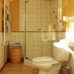 Ivory Room Bathroom at the Hidden Valley Guest Room