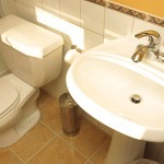 Ivory Room Bathroom at the Hidden Valley B & B
